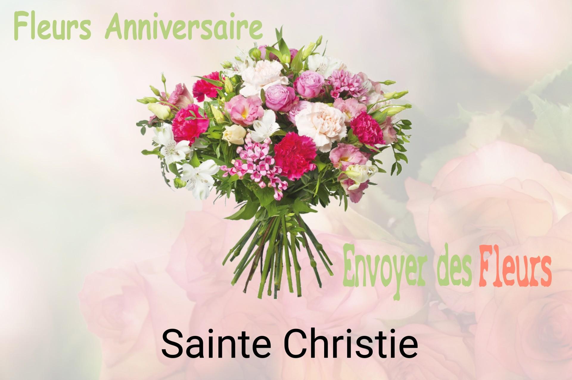 Bouquet de fleurs d’anniversaire livré à Sainte-Christie