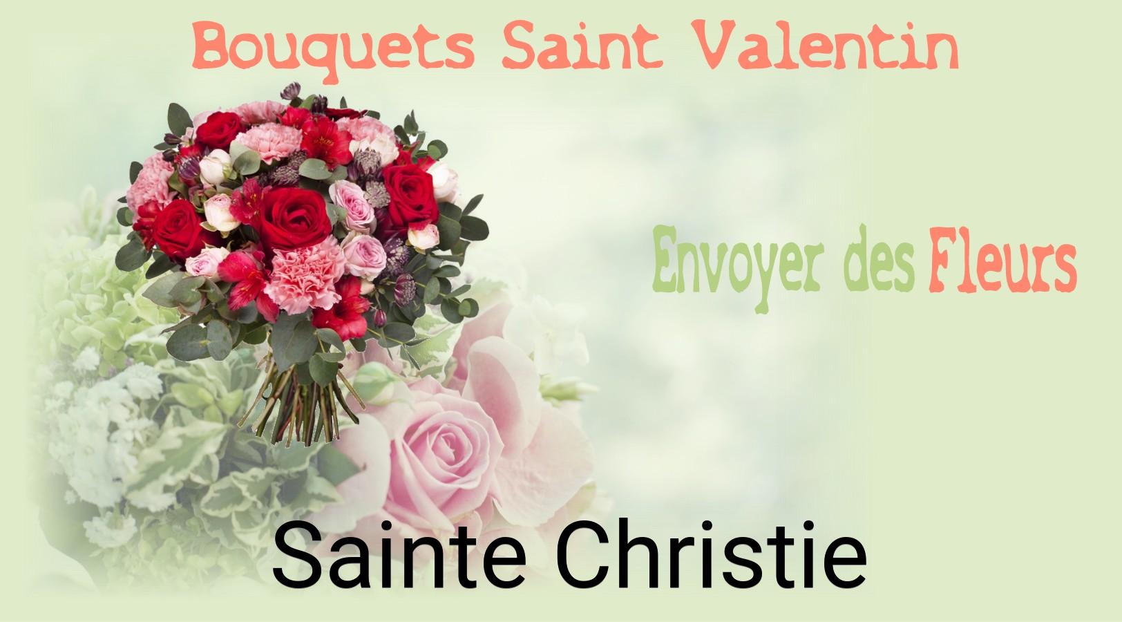Roses de Saint-Valentin livrées à Sainte-Christie